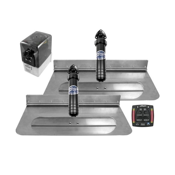 Trim Tab System with One Box Indication - 24 in. x 12 in. | Bennett 2412OBI - macomb-marine-parts.myshopify.com
