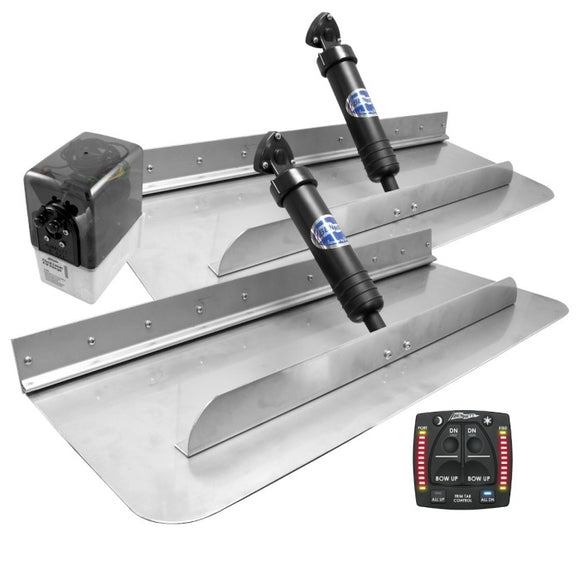 Trim Tab System with One Box Indication - 30 in. x 12 in. | Bennett 3012OBI - macomb-marine-parts.myshopify.com