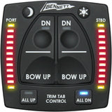 Hydraulic Integrated Trim Tab Control with LED Indicator - All-In-One | Bennett OBI9000H - macomb-marine-parts.myshopify.com
