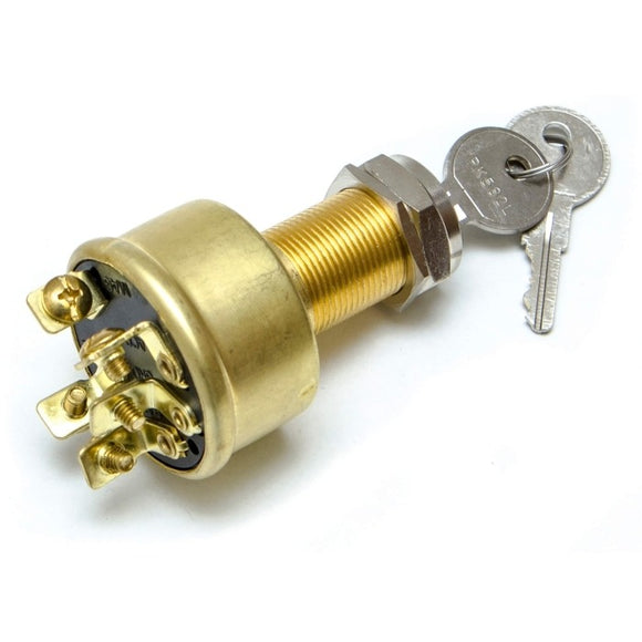 Outboard Ignition Switch without Push to Choke Off/Run/Start - 3 Position | Sierra MP39040 - macomb-marine-parts.myshopify.com