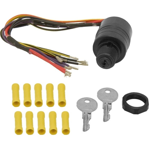 Outboard Ignition Switch - Push to Choke - 3 Position | Sierra MP52000 - macomb-marine-parts.myshopify.com