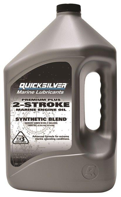 1 Gallon Premium Plus 2-Stroke Synthetic Blend Oil | Quicksilver 92-858027Q01