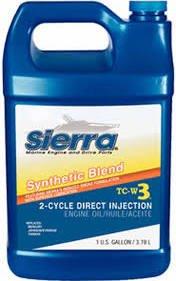 Sierra 1 gallon synthetic blend TC-W3 2-cycle oil 18-9530-3 - MacombMarineParts.com