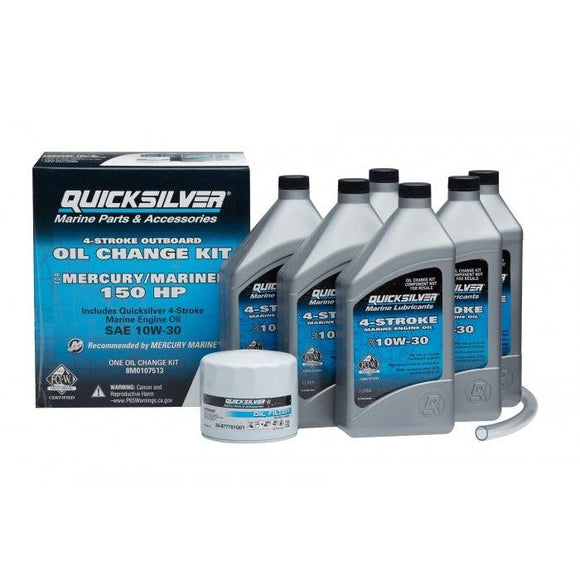 Mercury/Mariner Oil Change Kit,150 HP | Quicksilver 8M0107513 - MacombMarineParts.com
