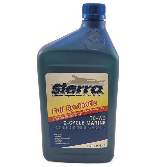 Full Synthetic Tcw3 Oil - Quart | Sierra 18-9540-2 - macomb-marine-parts.myshopify.com