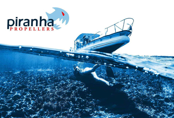 Piranha Propellers - Modular, Composite Boat Props | Free Shipping! - MacombMarineParts.com