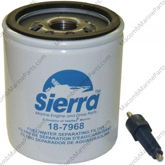 10 Micron Fuel Filter With Sensor | Sierra 18-7968 - MacombMarineParts.com