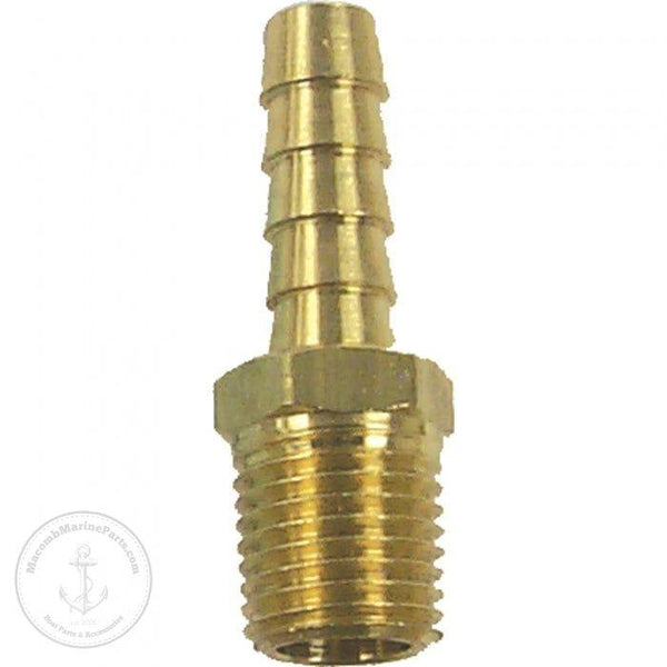 Hose Barb Brass Fitting 1/4 Inch MNPT x 5/16 Inch | Sierra 18-8055