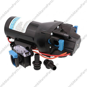 24V 4 GPM Par-Max HD4 Freshwater Pressure Pump | Jabsco Q402J-115S-3A - MacombMarineParts.com
