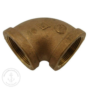 Pipe Elbow Fitting Bronze 90 Degree - 1/2 inch | ACR Industries 44-103