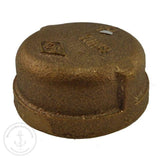 Bronze Pipe Cap Fitting - 1/2 inch | ACR Industries 44-473