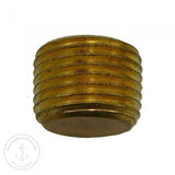 Brass Pipe Plug 1/2 inch Hex | Crusader 444705