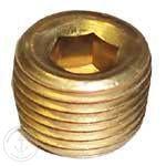 Brass Pipe Plug 1/2 inch Hex | Crusader 444705