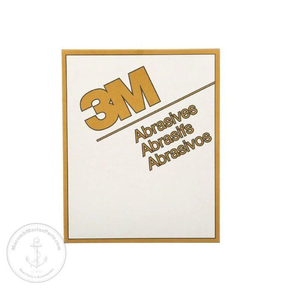 3M 2548 Gold P100 Sandpaper Sheet - 9 in. x 11 in.