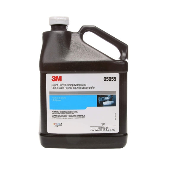 3M 05955 Super Duty Rubbing Compound - 1 Gallon