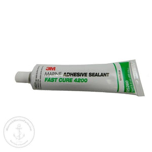 White 4200 Marine Adhesive Sealant Fast Cure - 3 oz. | 3M 05260