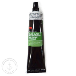 3M 08008 Black Super Weatherstrip & Gasket Adhesive - 5 oz.