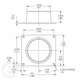 4 Inch Blower Adapter | MSI HA4P