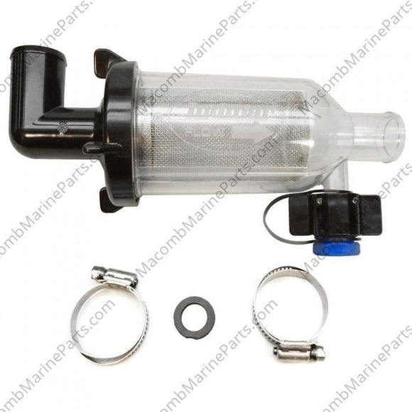1 1/4 in. Strainer Pro with Built-In Flush Kit | Indmar 499003 - MacombMarineParts.com