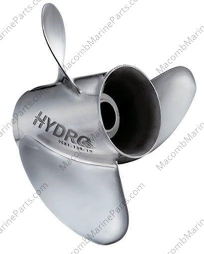 Rubex Hydro Stainless Propeller RH 13-3/4 x 21 | Solas 9581-138-21 - MacombMarineParts.com