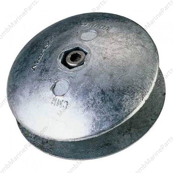 5 in. Magnesium Rudder Anode | Canada Metals CMR04M - MacombMarineParts.com