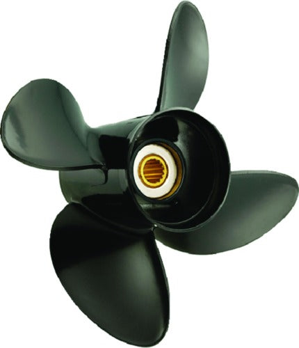 Amita 4 Aluminum 4-Blade Propeller 14.25D x 19P | Solas 8613-143-19 - macomb-marine-parts.myshopify.com