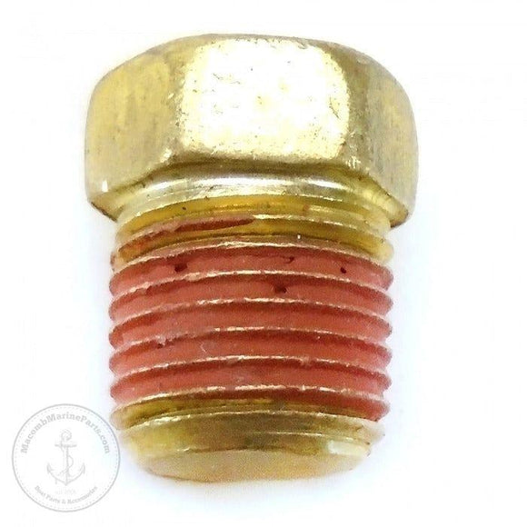 Brass Pipe Plug 1/8 Inch | Crusader RS3554