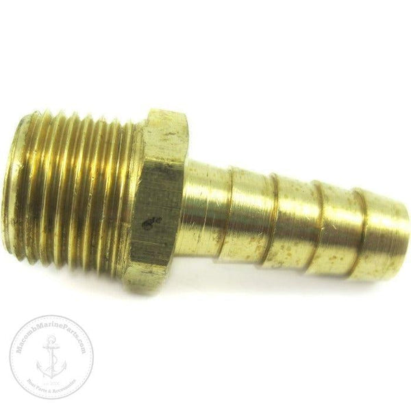 Hose Barb Brass Fitting 3/8 inch MNPT x 3/8 inch | Sierra 18-8108