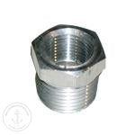 Evm Inc. Aluminum Bushing 1/2 Inch X 3/8 Inch Npt R/B 1238