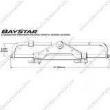 Baystar Hydraulic Steering System Kit | SeaStar HK4200A-3 - MacombMarineParts.com
