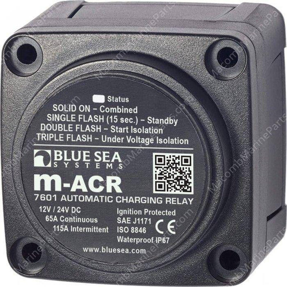 Blue Sea M-Series Automatic Charging Relay 7601 - MacombMarineParts.com