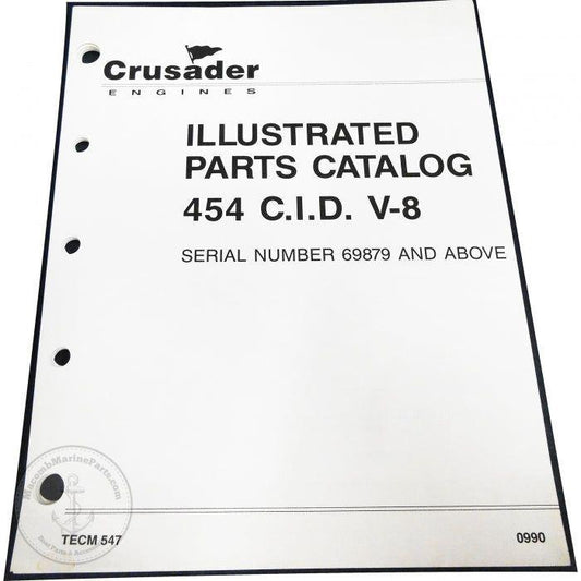 C454 Parts Manual | Crusader Tecm547