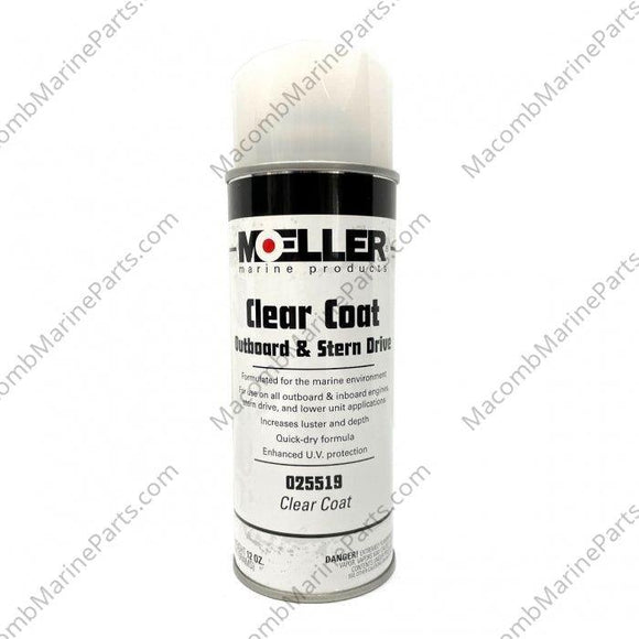 Clear Coat Lacquer | Moeller Marine Products 025519 - MacombMarineParts.com