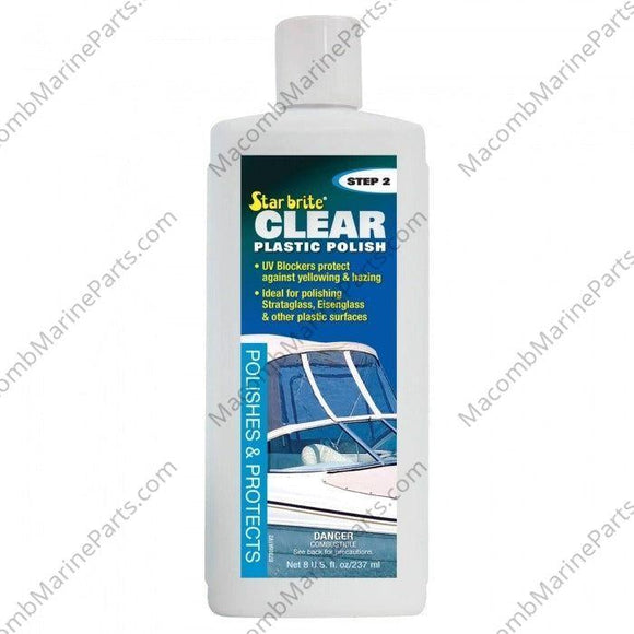 Clear Plastic Restorer Polish - 8 oz. | Star Brite 087308 - MacombMarineParts.com