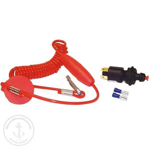 Emergency Engine Cut-Off Switch w/ Coiled Lanyard | Sierra MP40970-1