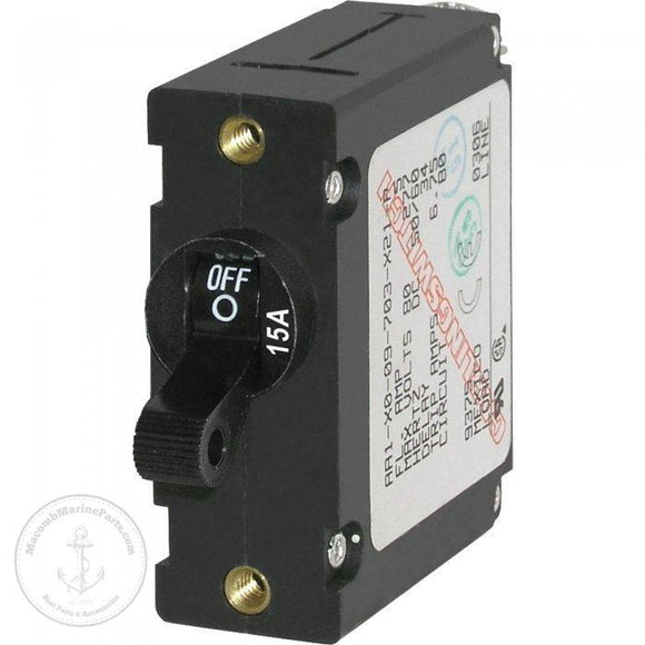 Blue Sea 15 Amp Ac/Dc Magnetic Circuit Breaker 7208