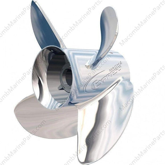 Express 4 Blade Propeller - 14 in. x 23P LH | Turning Point 31502341 - MacombMarineParts.com