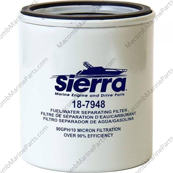 Filter Fuel Water Separator 10 Micron | Sierra 18-7948 - MacombMarineParts.com