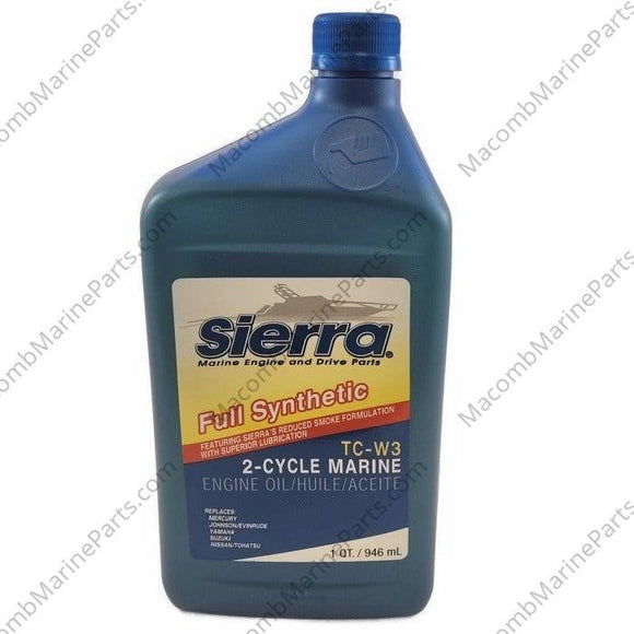 Full Synthetic Tcw3 Oil - Quart | Sierra 18-9540-2 - MacombMarineParts.com