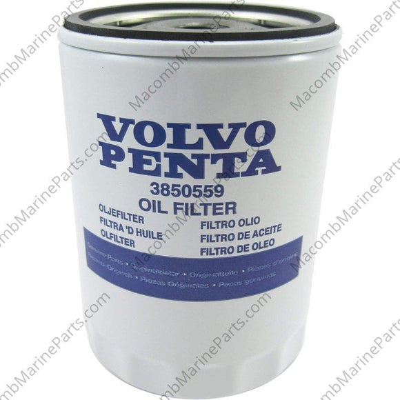Gasoline Engine Oil Filter | Volvo 3850559 - MacombMarineParts.com