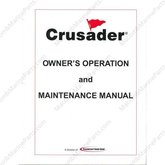 MPI 2007 Owners Manual | Crusader L510001-07 - MacombMarineParts.com