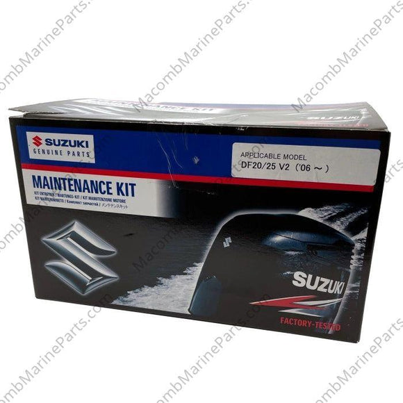 Maintenance Kit DF25 V-Twin | Suzuki 17400-95872 - MacombMarineParts.com