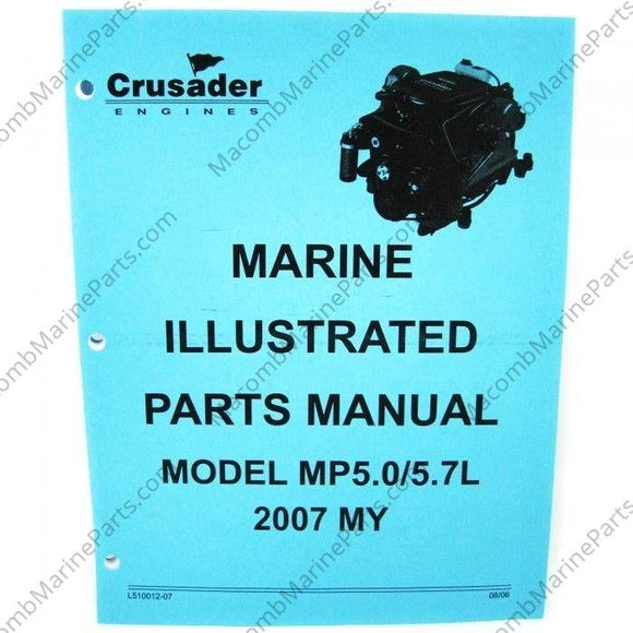 Parts Manual 5.7L (My 2007) | Crusader L510012-07 - MacombMarineParts.com