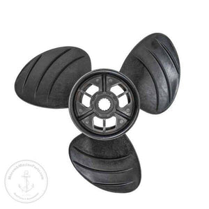 Piranha Propellers Complete C-Series 3-Blade Propeller - MacombMarineParts.com