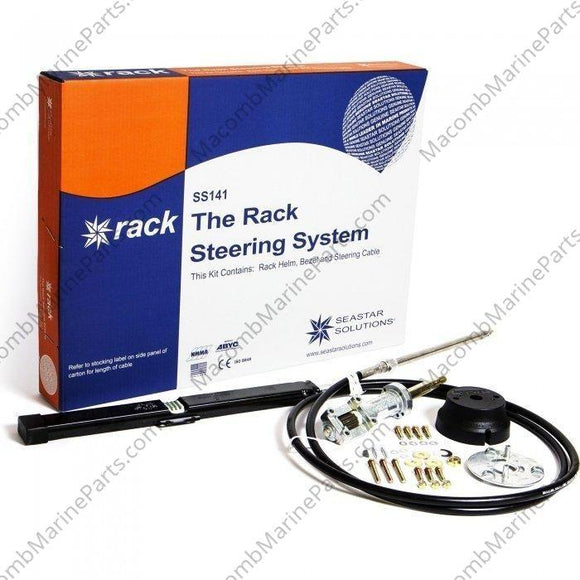 Rack And Pinion Steering Kit 19Ft | SeaStar SS14119 - MacombMarineParts.com