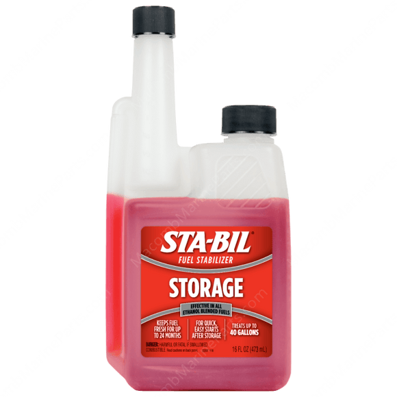STA-BIL Storage Fuel Stabilizer - 16 oz | Sta-bil 22207 - MacombMarineParts.com