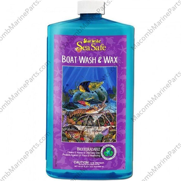 Sea Safe Wash & Wax - 32 oz. | Star Brite 089737P - MacombMarineParts.com