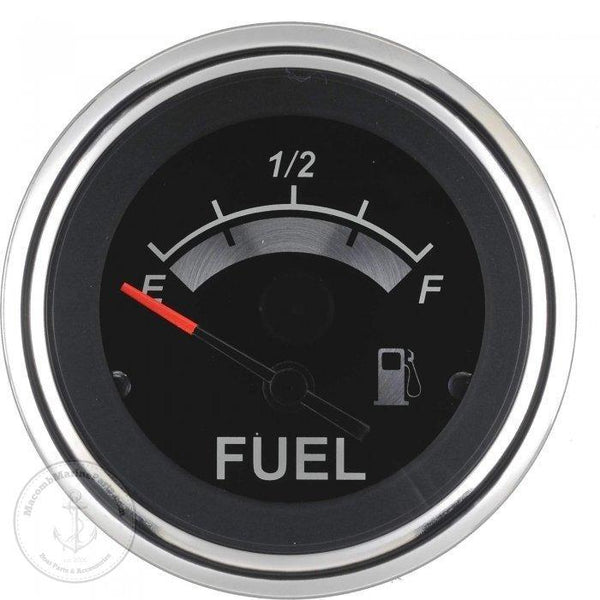 Sierra Black Sterling Fuel Gauge 67021P