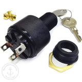 Conventional Marine Ignition Switch Off/Run/Start - 3 Position | Sierra MP39780 - MacombMarineParts.com