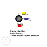 Conventional Marine Ignition Switch Off/Run/Start - 3 Position | Sierra MP39780